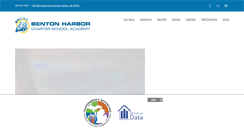 Desktop Screenshot of bentonharborcharter.com